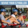 EzyRoller Replacement Wheels 96 mm - Set of 2 - Fits Classic, Drifter, and Junior Only view 4