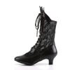 Funtasma by Pleaser Women's Dame-115 Boot,Black Polyurethane,6 M US view 3