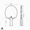JOOLA Carbon Pro Professional Ping Pong Paddle - Racket with Carbonwood Technology & Red/Black JOOLA 4 You Rubber - Table Tennis Racket Designed for Speed view 3