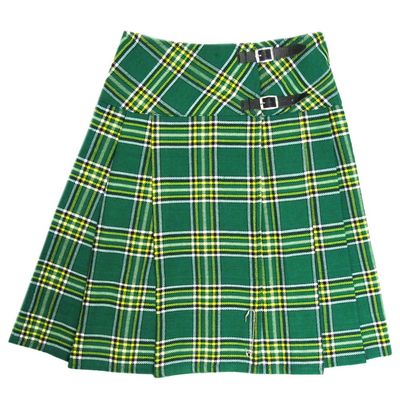 Tartanista Womens Irish 23 inch Plaid Kilt Skirt Size US 22