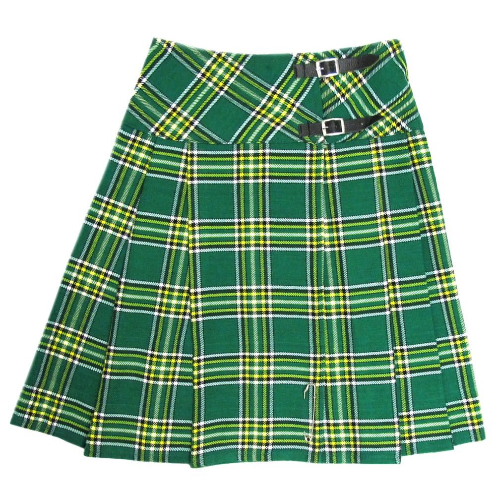 Tartanista Womens Irish 23 inch Plaid Kilt Skirt Size US 22