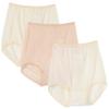Bali Women's 3-Pack Skimp Skamp Brief Panties, 2 Moonlight/1 Mocha Mist, Size 7 view 1