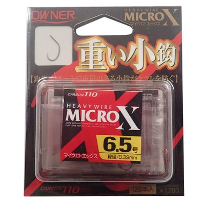 Owner 13184 Single Hook, Micro X, No. 6.5