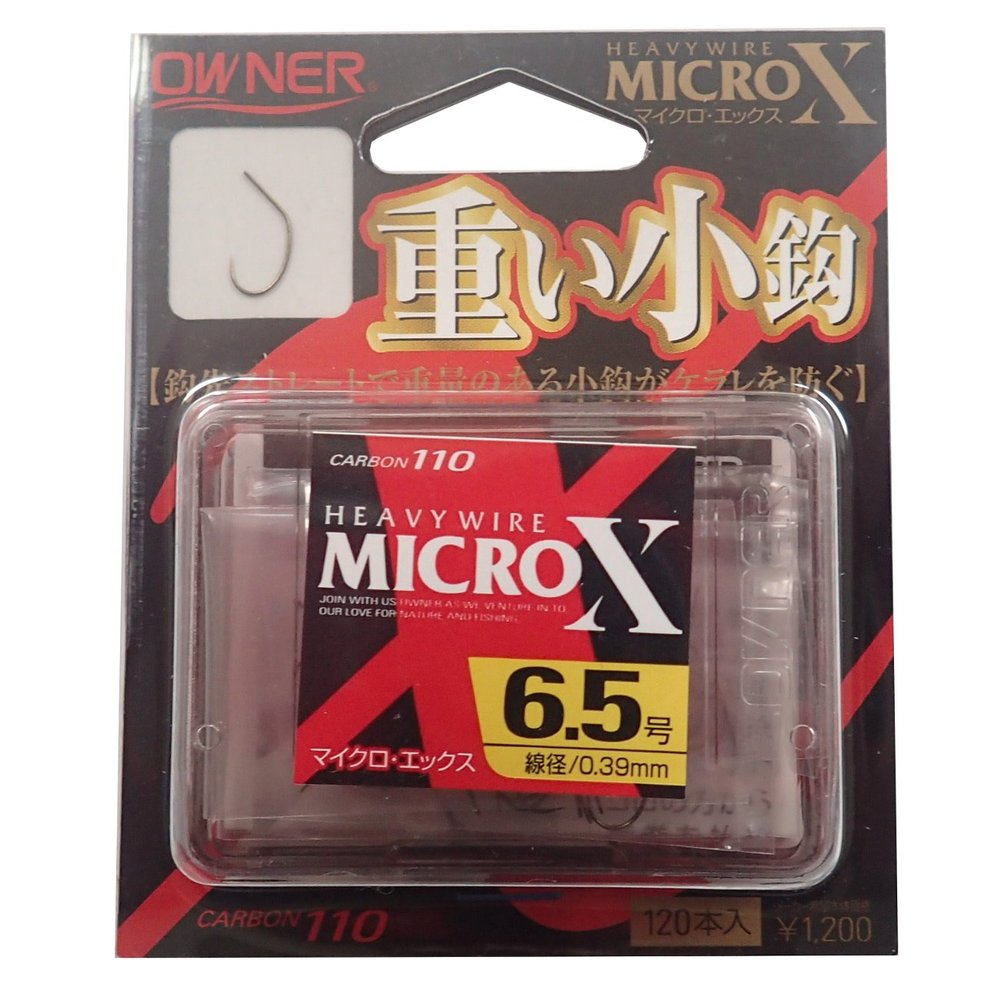Owner 13184 Single Hook, Micro X, No. 6.5
