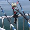 Daiichi Seiko Rod Holder (Rod Holder) Super Pipe Uketaro W Fishing view 3