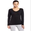 Columbia Women's Layer First Long Sleeve Knit Top (Black, X-Large) view 1