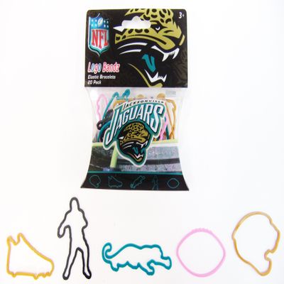 FOCO Jacksonville Jaguars Logo Bandz Bracelets-2Nd Version