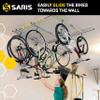 Saris Glide Bike Storage Ceiling Rack Grey, Standard view 2