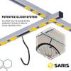 Saris Glide Bike Storage Ceiling Rack Grey, Standard view 4