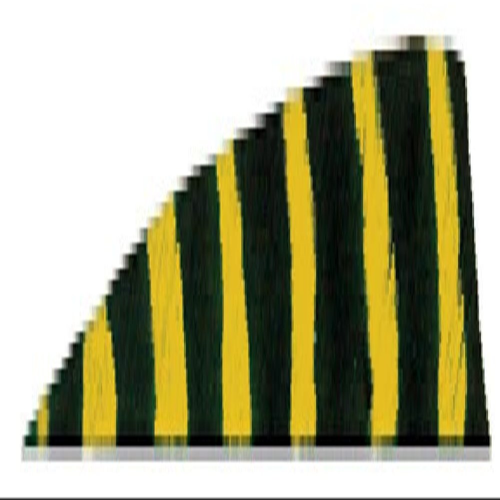 1C 5 YEL RW SHIELD BACK BAR