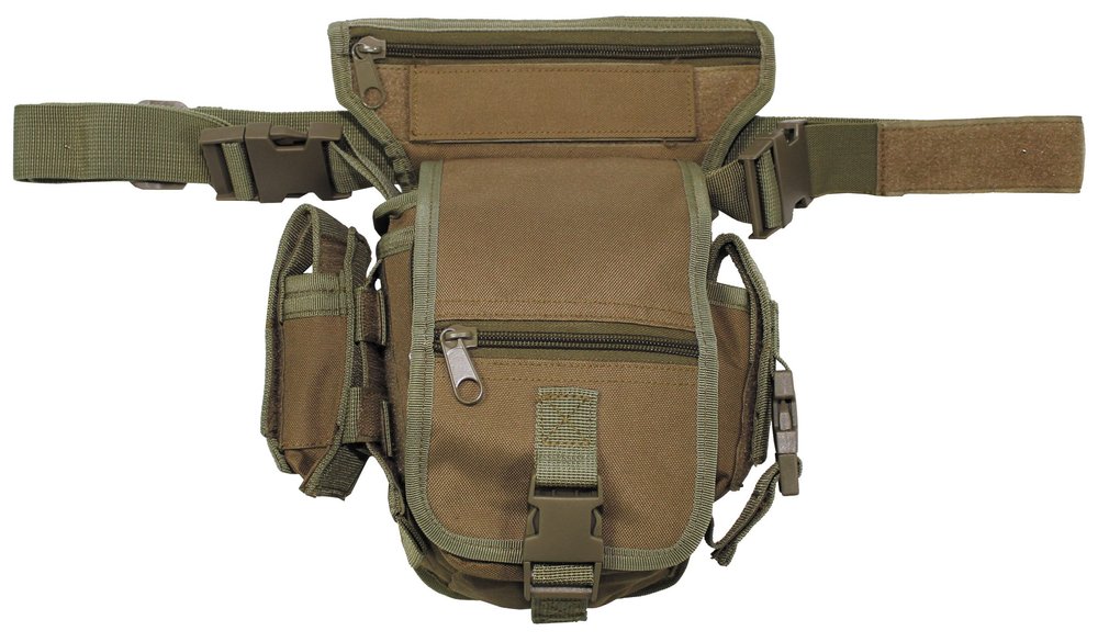 MFH Neck Pouche Hip Bag Security Bein Und Grtelbefestigung, 30701R