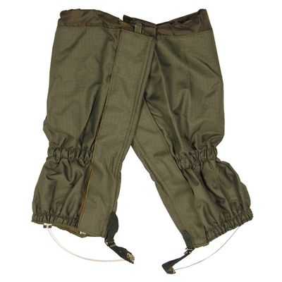 MFH Moisture Protection Gaiters with Zip Steel Wire, Olive