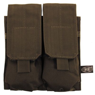 MFH Double Magazine Pouch MOLLE Olive