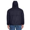 Harriton Adult Packable Nylon Jacket L NAVY view 2
