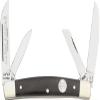 Frost Cutlery BUC6682BH Little Bear & Bull Horn, Black view 1