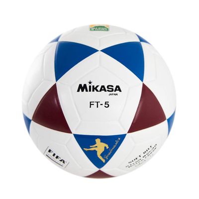 Mikasa FT5 FQ BR, Unisex Adult Footvolley Ball, White/Blue/Red, 5