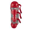 Adams Trace Youth Female Single Knee Leg Guard (11-Inch, Scarlet) view 1