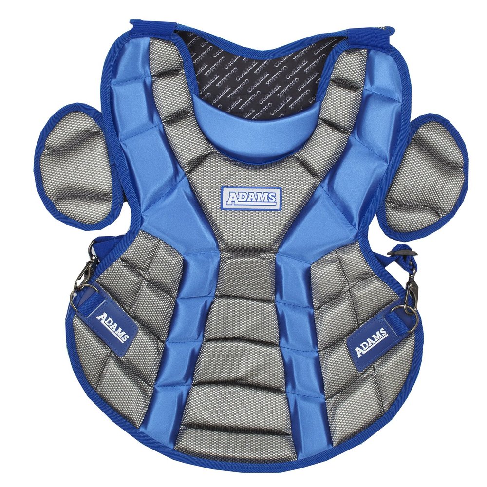 Adams ACP-16 Young Adult Chest Protector-No Tail (16-Inch, Royal)