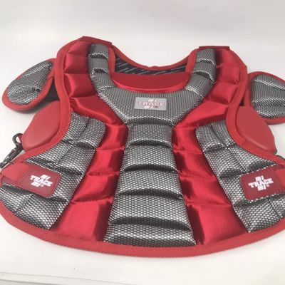 Adams WTCP-12-SC Trace Junior Female Chest Protector (12-Inch, Scarlet)