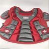Adams WTCP-12-SC Trace Junior Female Chest Protector (12-Inch, Scarlet) view 1