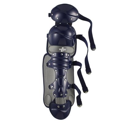 Adams Trace Female Softball Double Knee Leg Guards (15-Inch, Navy)