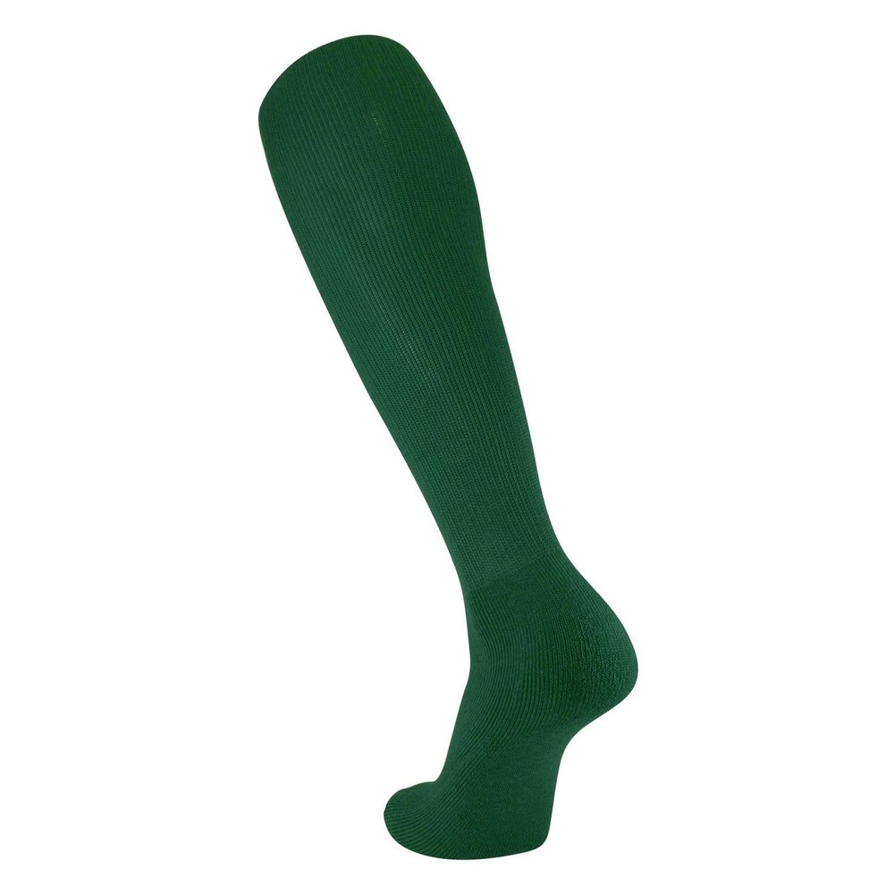 Twin City Team Sock Solid Adult Size 9-12 Dark Green