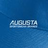 Augusta Sportswear Sport Twill Visor Royal OS view 4