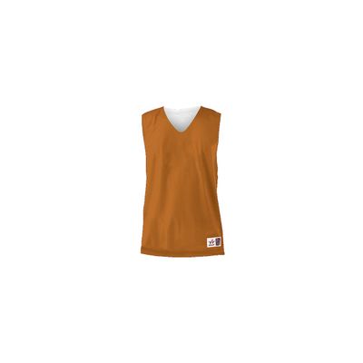Alleson Athletic Adult Reversible Mesh Tank,Texas Orange/White,XX-Large