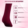 Vizari Premium Sports Socks for Adult and Youth - Breathable, Moisture-Wicking & Elastic Ribbed Design for All-Day Comfort view 3