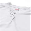 Soffe Big Girl's Dri 2-Button Henley Shirt, White, Small view 2