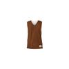 Alleson Athletic Adult Reversible Mesh Tank,Brown/White,XX-Large view 1