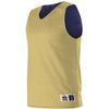 Alleson Athletic Adult Reversible Mesh Tank,Vegas Gold/Navy,Small view 2