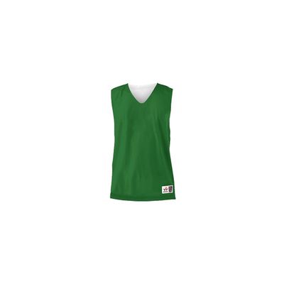 Alleson Athletic Adult Reversible Mesh Tank,Kelly/White,Small