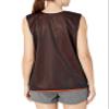 Alleson Athletic Youth Reversible Mesh Tank, Black/Burnt Orange, Large view 2