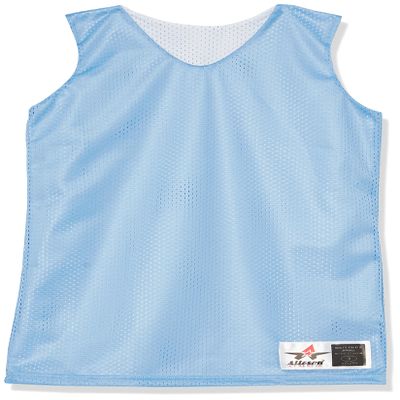 Alleson Athletic Kids' Reversible Tank, Sky Blue/White, Medium