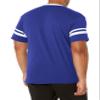 Augusta Sportswear Sleeve Stripe Jersey, Medium, Purple/White view 2