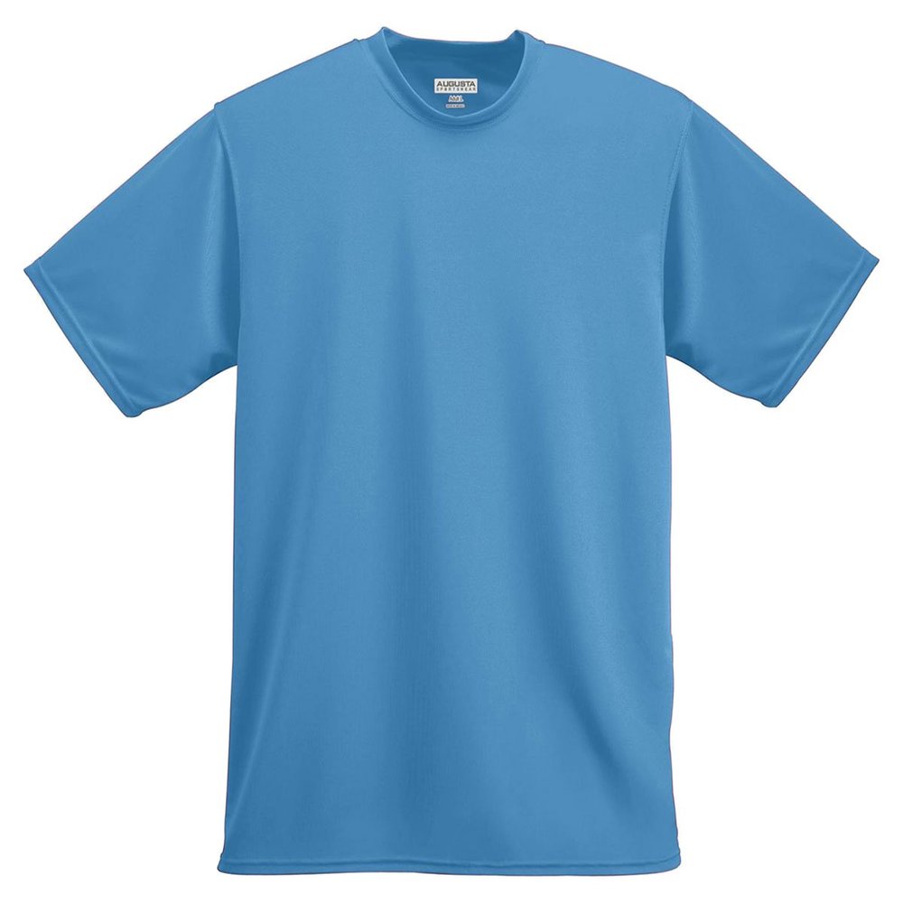 Augusta Sportswear Men's Wicking T-Shirt, Small, Columbia Blue