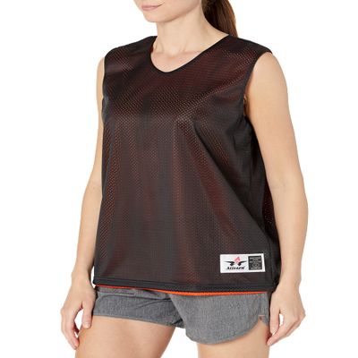 Alleson Athletic Extreme Mesh Reversible Tank Black/Burnt Orange