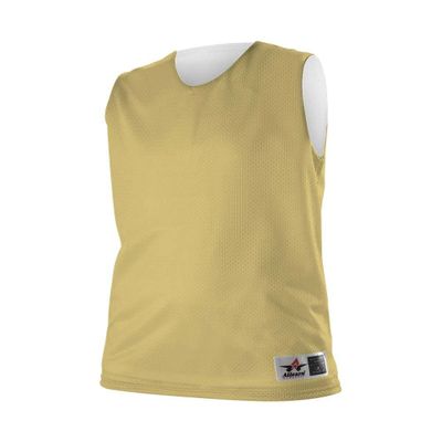 Alleson Athletic Extreme Mesh Reversible Tank Vegas Gold/White