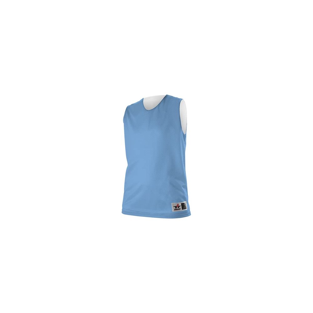 Alleson Athletic Extreme Mesh Reversible Tank Sky Blue/White