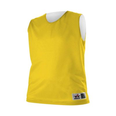 Alleson Athletic Extreme Mesh Reversible Tank Gold/White
