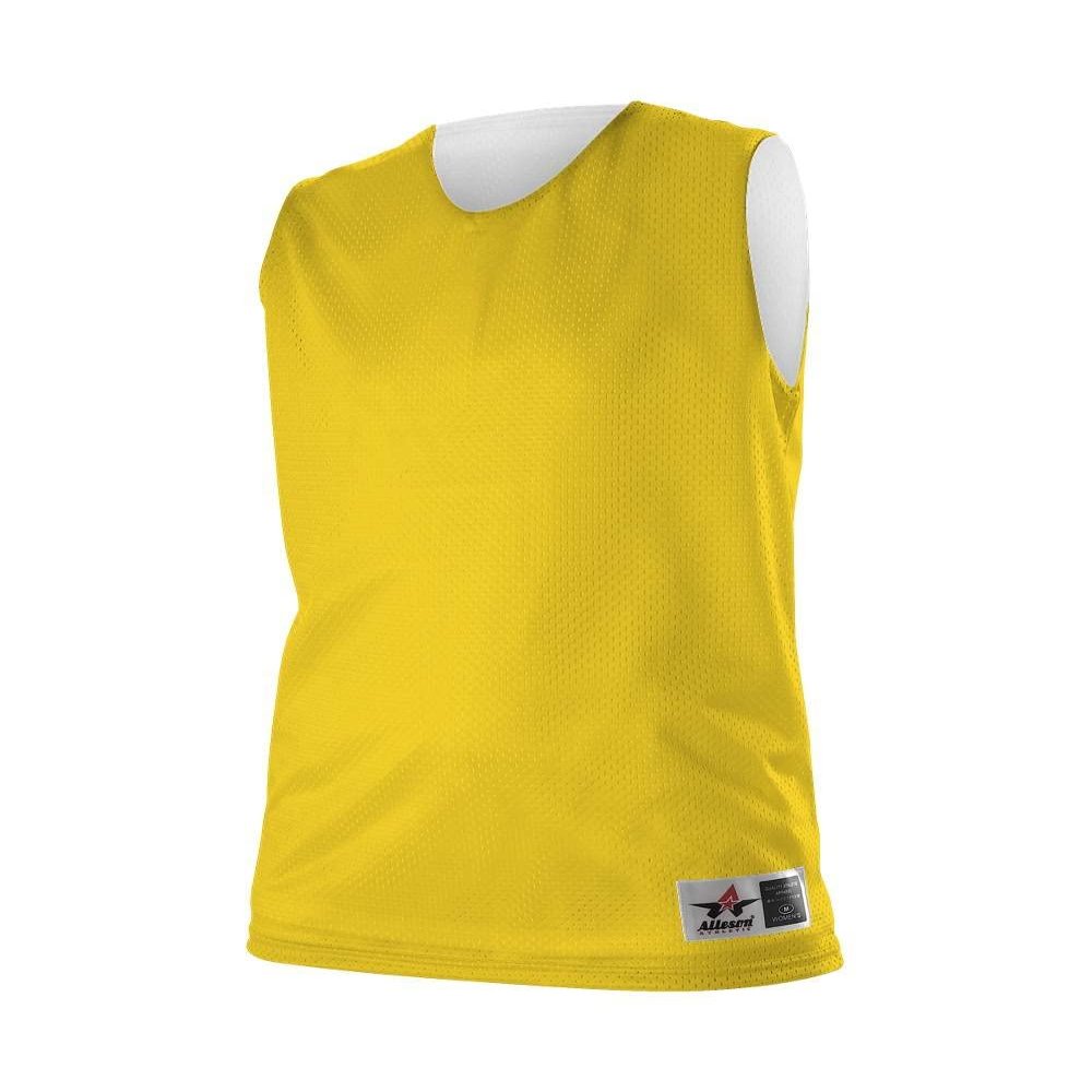 Alleson Athletic Extreme Mesh Reversible Tank Gold/White
