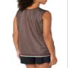Alleson Athletic Extreme Mesh Reversible Tank Brown/White view 2