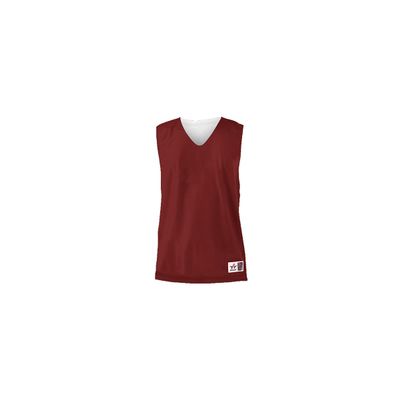 Alleson Athletic Adult Reversible Mesh Tank,Cardinal/White,X-Large
