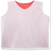 Alleson Athletic Youth Reversible Mesh Tank, Red/White, Large view 3