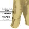 Champro Youth Stretch Dazzle Football Pant with Snaps, Vegas Gold view 4