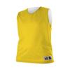 Alleson Athletic Extreme Mesh Reversible Tank Gold/White view 1