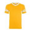 Augusta Sportswear Sleeve Stripe Jersey, Small, Gold/White view 4