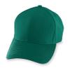 Augusta Sportswear Youth Athletic Mesh Cap Dark Green OS view 1