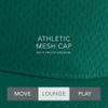 Augusta Sportswear Youth Athletic Mesh Cap Dark Green OS view 3